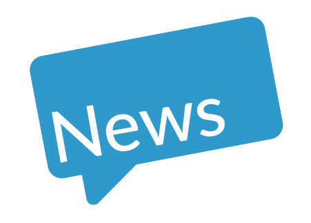 Dieses Bild zeigt eine Sprechblase mit News Dieses Bild zeigt eine Sprechblase mit News